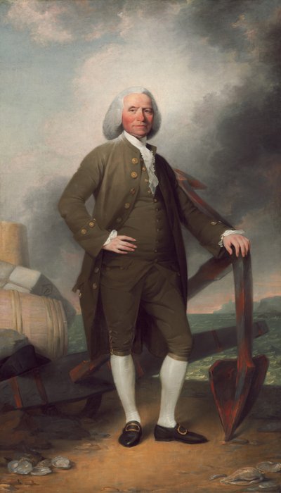 パトリック・トレーシー、17841786。 作： John Trumbull