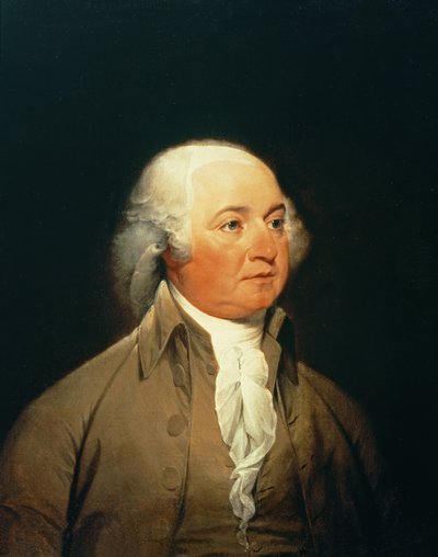 ジョンアダムスの肖像、1793年 作： John Trumbull