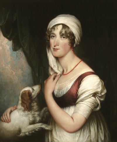スパニエルとサラトランブル、1802年頃 作： John Trumbull