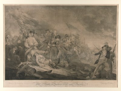 バンカーの戦い 作： John Trumbull