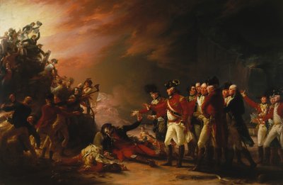 ジブラルタルの守備隊によって作られた出撃隊、1789年。 作： John Trumbull