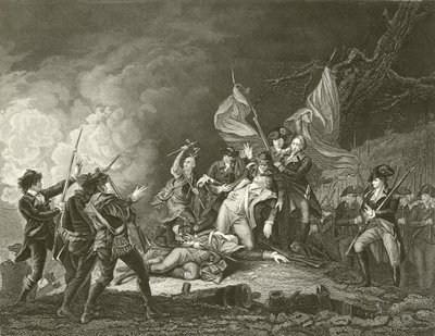 モンゴメリー将軍の死 作： John Trumbull