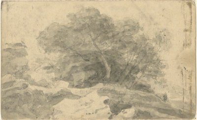 無題、フォリオより: バース近くの景色 作： John Trumbull