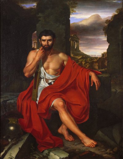 カルタゴの廃墟の中のガイウス・マリウス、1807 作： John Vanderlyn