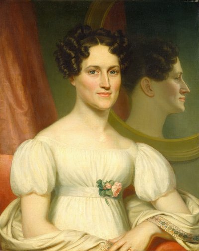 メアリー・エリス・ベル アイザック・ベル夫人、1827年頃 作： John Vanderlyn