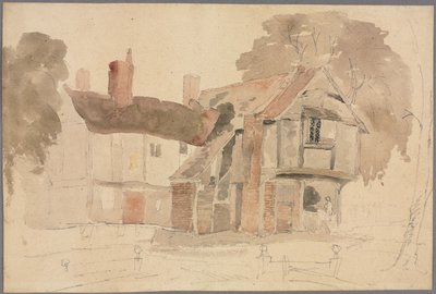 ブレイチャーチヤード、1807年。 作： John Varley