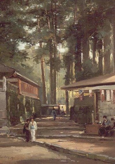日本の街並み 作： John Varley