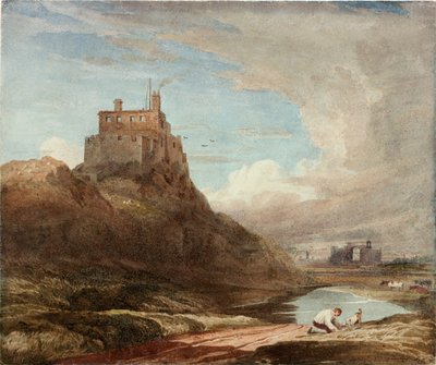 ホーリーアイランドキャッスルの景色 作： John Varley