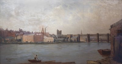 ニューカッスルアポンタイン、南西部、1884年 作： John Wallace