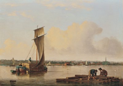 1820年代後半、パネルに油彩。 作： John Ward
