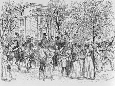 1839年にSEブラウンによって彫刻されたジョンワーナーバーバーによる「マサチューセッツの歴史的コレクション」のマサチューセッツ州トーントンの中央部 作： John Warner Barber