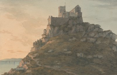 セント マイケルズ マウント、コーンウォール 作： John Warwick Smith