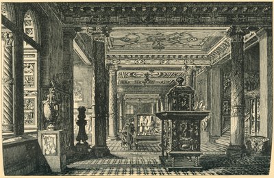 セラミックギャラリー、サウスケンジントン博物館、c1876、1881年。 作： John Watkins