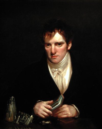 トーマス・アラン（1777-1833）の肖像 1824年（油彩・キャンバス） 作： John Watson Gordon