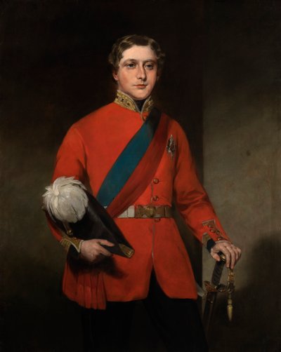 プリンス オブ ウェールズ王エドワード 7 世、ca. 1860年。 作： John Watson Gordon