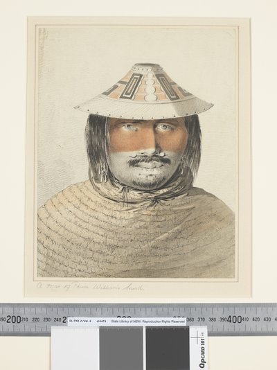 F.26ウィリアム王子の音の男、c.1773-84（水彩） 作： John Webber