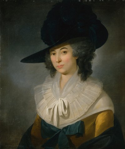 ウィリアム・ブライ夫人の肖像 作： John Webber