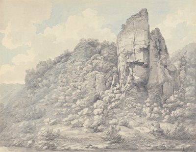 ダービーシャーの岩 作： John Webber