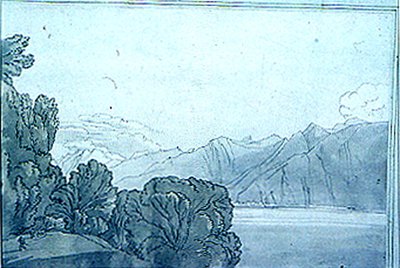ジュネーブ湖 作： John White Abbott