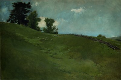風景、コーニッシュ、NH、ca。 1890年。 作： John White Alexander