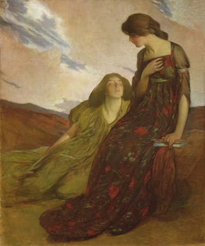 思い出、1903 作： John White Alexander