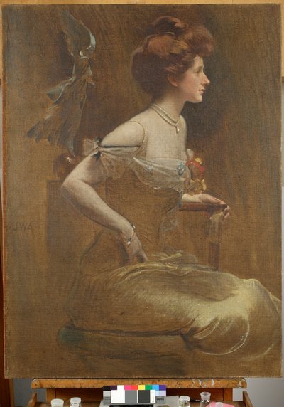 トーマス・ヘイスティングス夫人、1901 作： John White Alexander