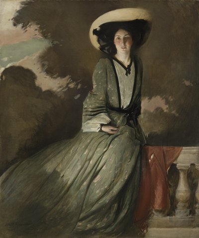 ジョンホワイトアレクサンダー夫人の肖像、1902 作： John White Alexander