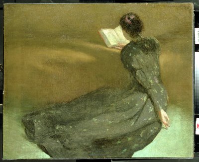 休息、1895 作： John White Alexander
