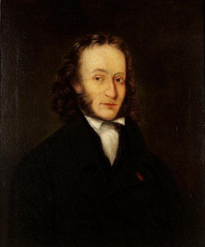 ニッコロ・パガニーニの肖像 1782-1840, 1836 作： John Whittle