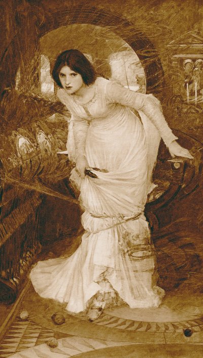 シャロットの貴婦人（グラビア） 作： John William (after) Waterhouse