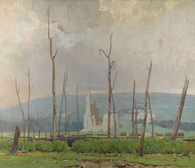 アブレアン・サンナゼール、1914-19 作： John William Beatty