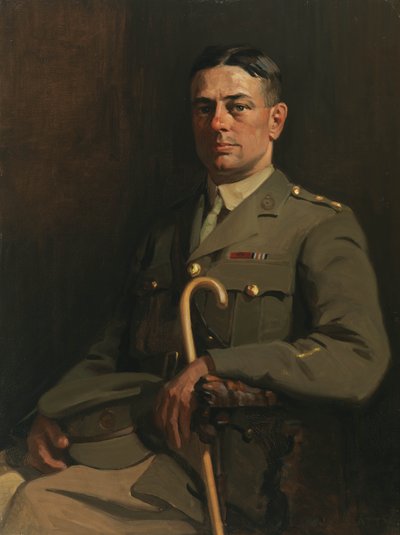 軍曹GHマリンの肖像、VC、1914〜19年 作： John William Beatty