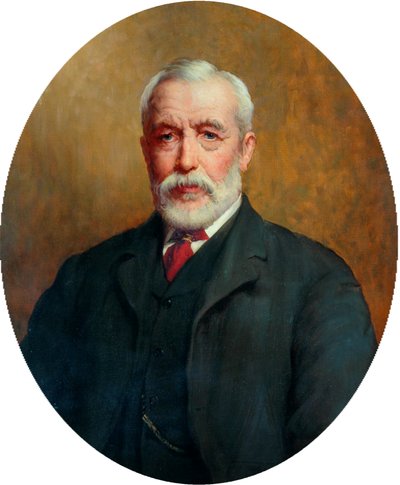 J.ホワイトリーウォードMPの肖像、1910年頃 作： John William Brooke