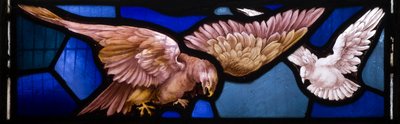 イーグル、テデウム、イーストウィンドウ、c.1888 作： John William Brown