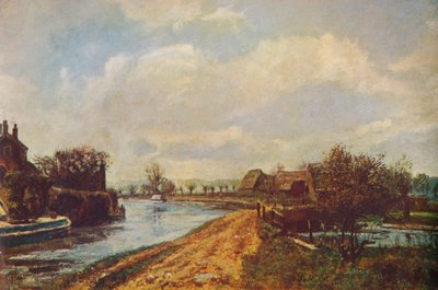 リックマンスワースの運河、1908 1935 作： John William Buxton Knight