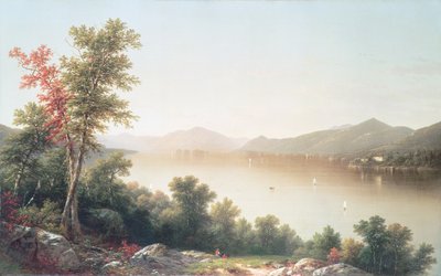 ジョージ湖、1857 作： John William Casilear