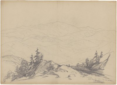 山の風景 作： John William Casilear