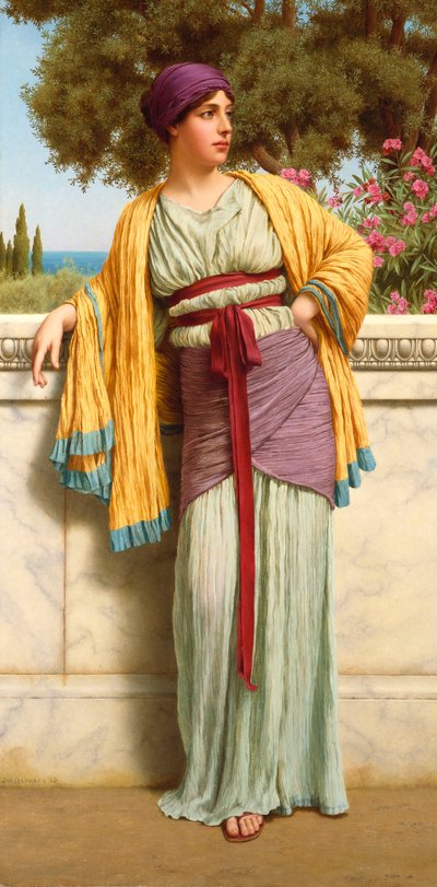 セスティリア、1919 作： John William Godward