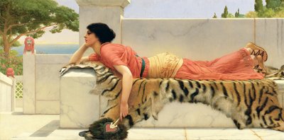 期待 作： John William Godward