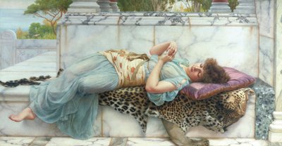 The Betrothed」1892年 作： John William Godward