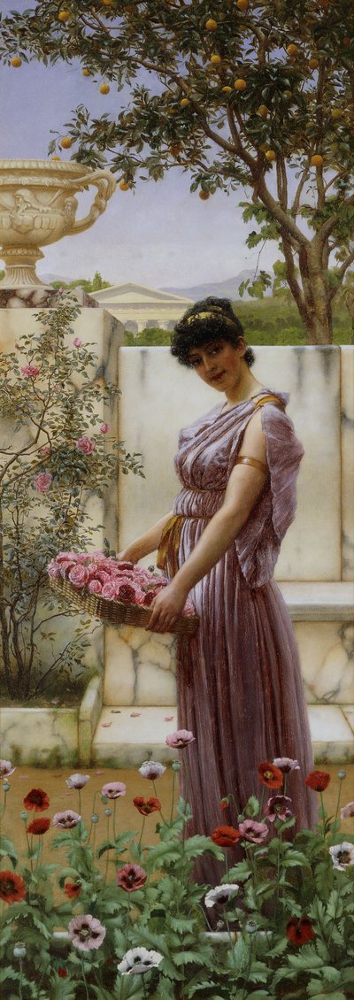 金星の花、1890 作： John William Godward