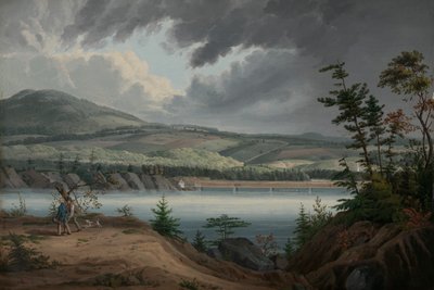 1820年頃のコホーズの眺め。 作： John William Hill