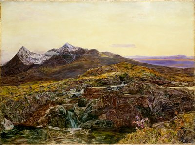 カリンリッジ、スカイ、スリガチャン、1855年 作： John William Inchbold