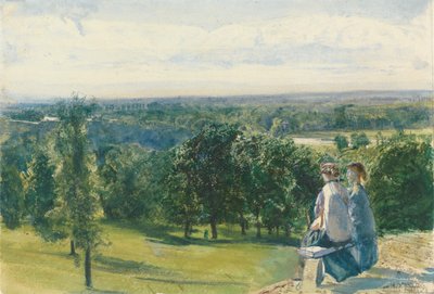 リッチモンド公園内 作： John William Inchbold