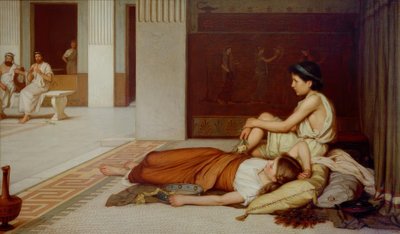 ダンスの後 作： John William Waterhouse