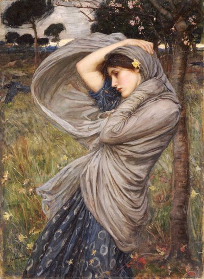 ボレアス、1903 作： John William Waterhouse