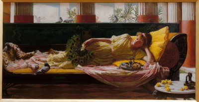 ドルチェファーニエンテ 作： John William Waterhouse