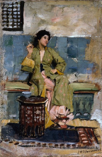 Eastern Reminiscences, c.1874 （油彩・キャンバス） 作： John William Waterhouse