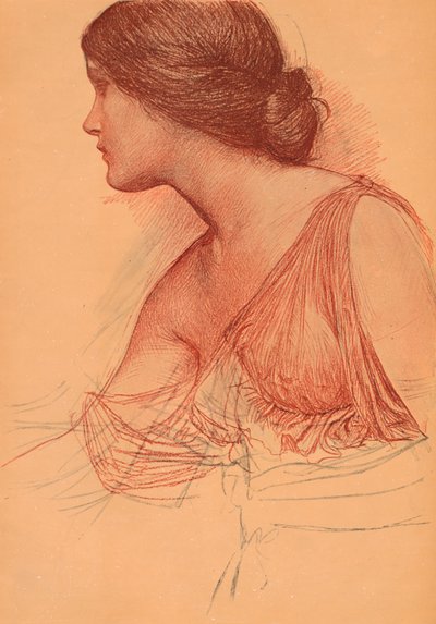 楽天の研究から、c1899 作： John William Waterhouse