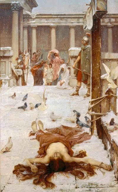 セントエウラリア 作： John William Waterhouse